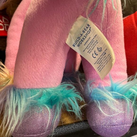 Build A Bear Pink Fairy Friends UNICORN Plush VGC - Picture 4 of 5